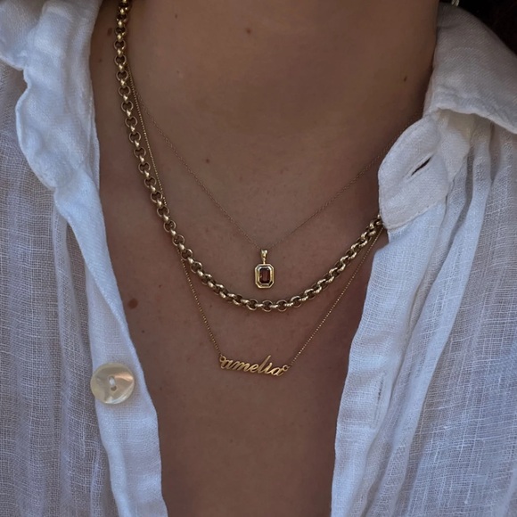 Kinn studio nameplate necklace “anna” - Picture 6 of 7